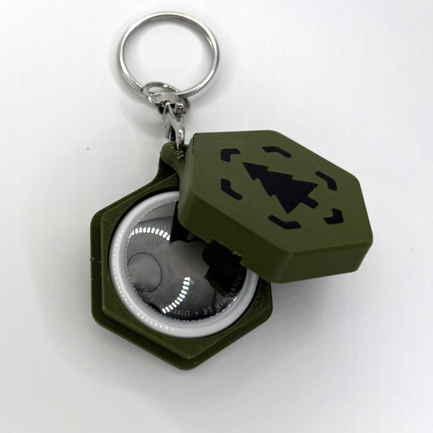 AirTag keychain holder
