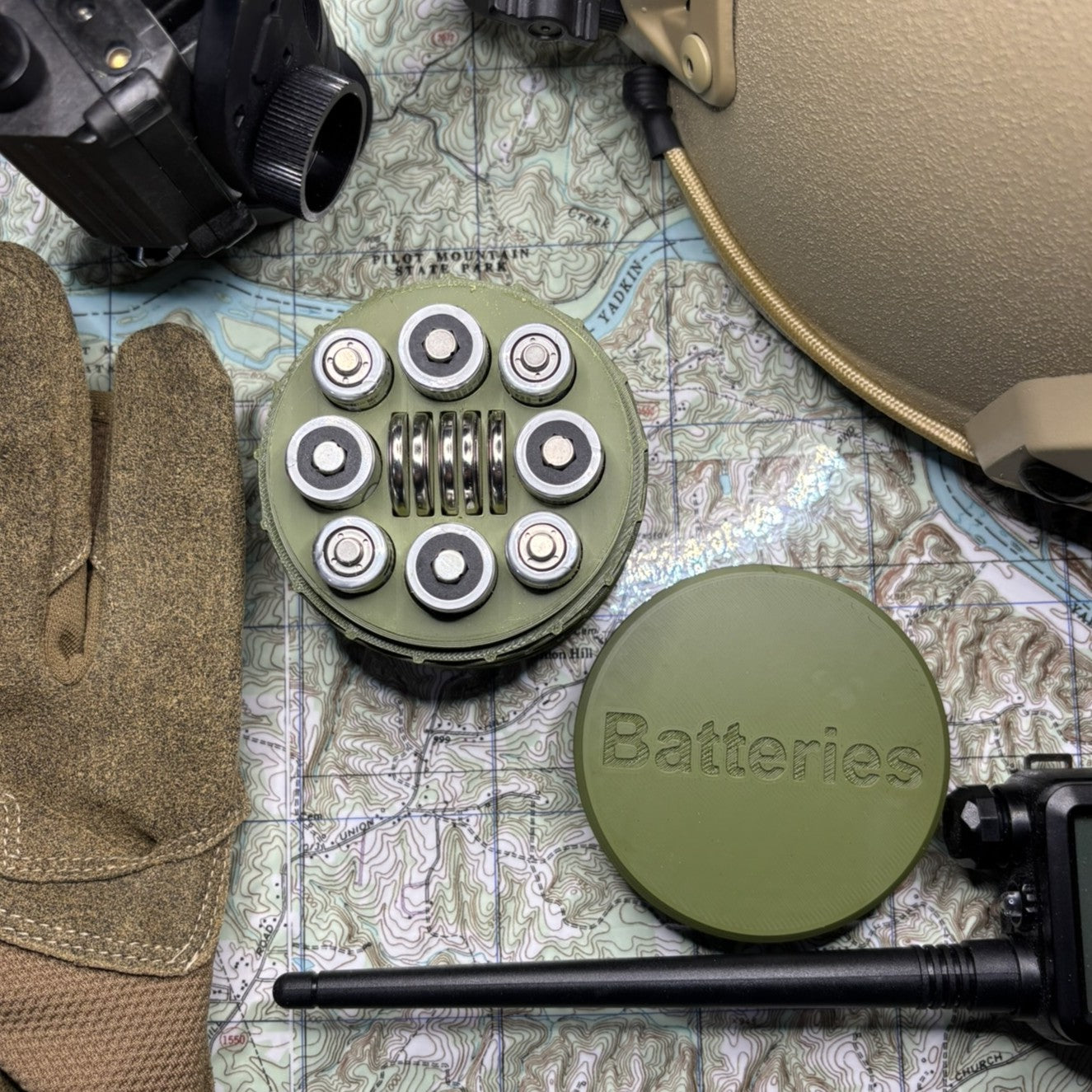 CLEARANCE - Battery Buddy - Tactical and Range Battery Storage