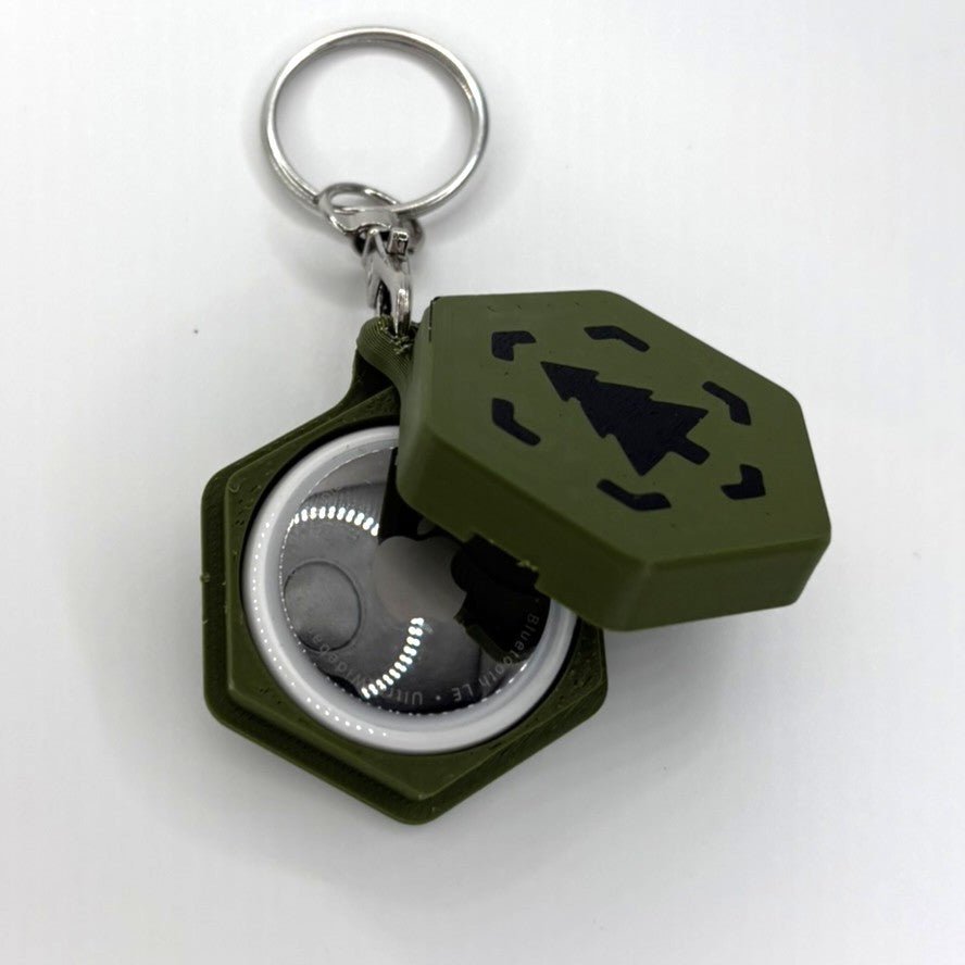 AirTag keychain holder - the hobby printer