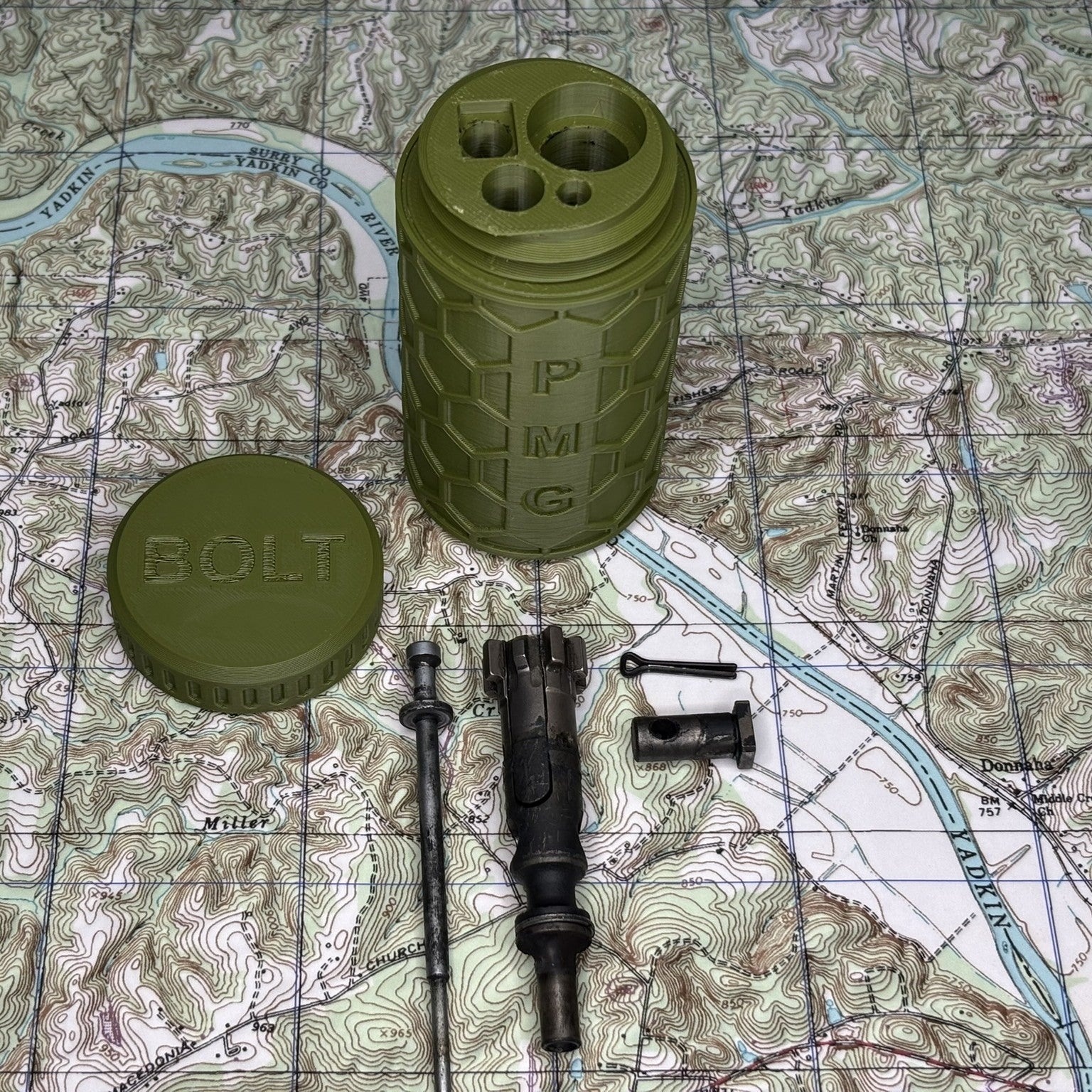 AR - 15 Bolt Spares Case by Pilot Mountain Gear - the hobby printer