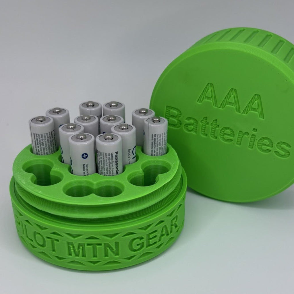 Household backup battery pack - Triple A (AAA) - the hobby printer