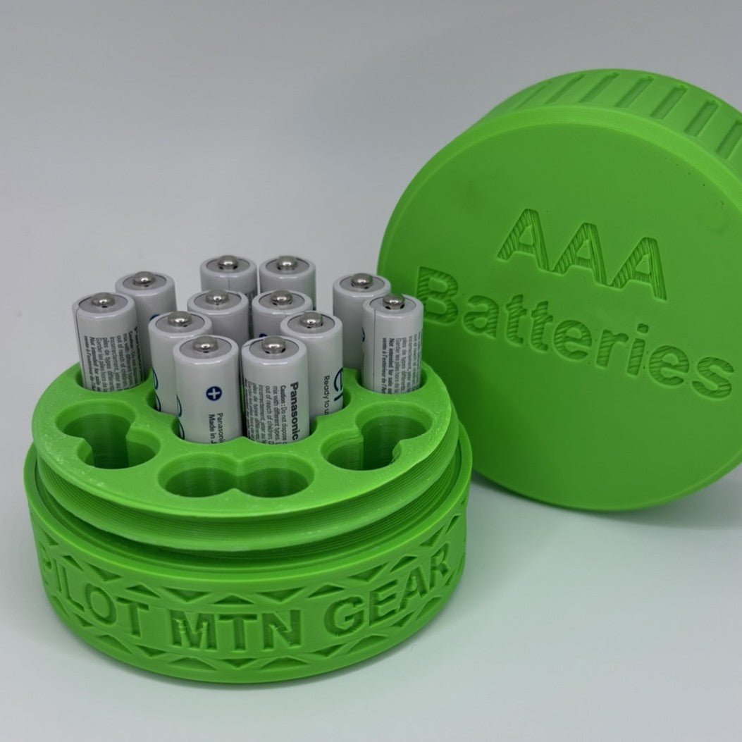Household backup battery pack - Triple A (AAA) - the hobby printer